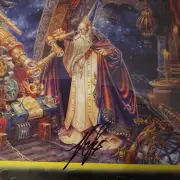 ASTRONOMER Myles Pinkney - AUTOGRAPHED - 1000 Piece GLOW Jigsaw Puzzle 27x20"