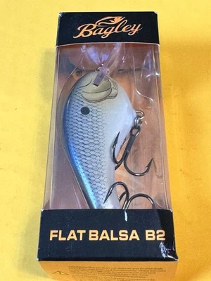Bagley Flat Balsa B2 2.75” 3/8oz 4’-6’ Realistic Shad