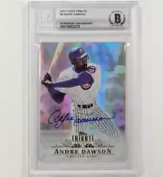 Andre Dawson signed 2013 Topps Tribute #5 card Beckett BGS BAS 10 auto