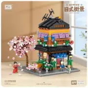 LOZ Japanese Street Series Noodle Shop (1134pcs) Mini Building Blocks (1234)