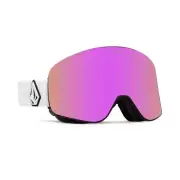 Volcom Odyssey Goggles Matte White Pink Chrome