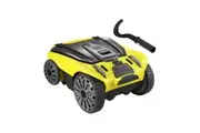 Robotic Pool Cleaner Cordless Auto Electric Suction Vacuum Cleaning Battery Magnetic Drive Sweep 270Min 150 Square Metres Aboveground Inground Swimming