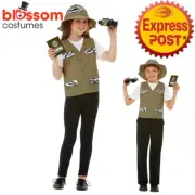 CK1697 Safari Explorer Wildlife Archaelogist Jungle Boys Girls Book Week Costume