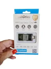 Lunani 128GB USB Flash Drive Dual Storage For iPhone & PC Security Edition