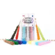 Rock Candy - Swizzle Sticks - Rock Candy Sticks - 12 Sticks - (Assorted)