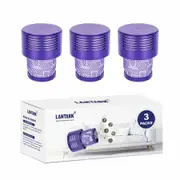 3Pcs Hepa Filters V10 Replacement Dyson Cyclone Absolute Animal Total Clean Motorhead Sv12 High Efficiency Vacuum