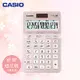 【CASIO 卡西歐】14位元浪漫粉嫩櫻花色系桌上型計算機 JS-40B-PK