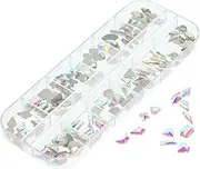 1 Box Nail Rhinestones for Nail Art of Face Gems Craft Rhinestones for Elegant Designs and Craft Projects
