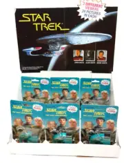 1993 Star Trek Next Generation "ALIENS" Click Viewer Display w 6 Items (M-7454)