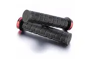 JetBlack Rip LockOn Grips Red/Black