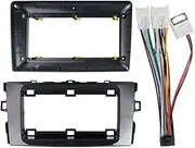 Car in-Dash Frames Car Radio Fascia Frame Fit for Toyota Auris 2006-2011 Navigation Multimedia Audio Player Mounting Panel Car Radio Frame