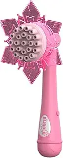 Outdoor Bubble Toys, Cartoon Bubble Machine with Fan, Battery Powered Handheld Wand, Removable Cooling Blower for Kids Aged 3 and Up Boys Girls, Birthday, Party Favors