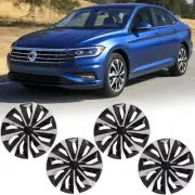15" Set of 4 Car Hubcaps Wheel Cover Hub Caps Fits R15 For VW Jetta 2011-2016 (for: Volkswagen)