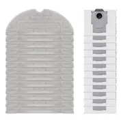 12 Dust Bag &12 Mop Cloth for S7/S7+/S7 MaxV/S7 MaxV Plus/S7 MaxV Ultra/S7 Pro Ultra/S8/S8+ Series Robot Vacuum