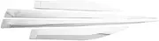 Car Accessories Compatible for Nissan Sentra sylphy 2020-2023 ABS Chrome Carbon Side Door Car Body Molding Skirts Scratch Cover Trim 4PCS(Go-2)