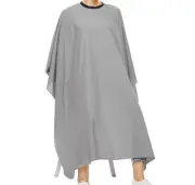 Barber Cape, light weight cape and Waterproof, Professional Salon Cape GRAY