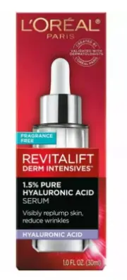 L'Oreal Paris Revitalift Replum Skin Serum Hyaluronic Acid Facial 1 fl oz