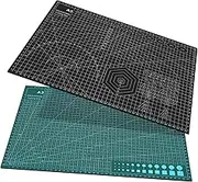 Homoyoyo 2 Pcs Quilting Cutting Mats Gridded Craft Cutting Board Mats for Sewing Patchwork and Home Crafts Non Slip Easy to Measure