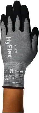 Ansell HyFlex 11-571 Cut Resistant Work Gloves, Size L (12 Pairs)