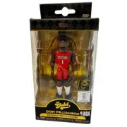 Funko Gold NBA Zion Williamson Figure New Orleans Pelicans 5" Chase Edition