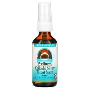 Source Naturals, Wellness Colloidal Silver™ Throat Spray, 30 PPM, 2 fl oz (59.14 ml)