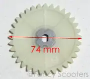 GY6 139QMB Engine 33 Teeth Oil Pump Sprocket PART 02M065 for 50cc Gas Scooters