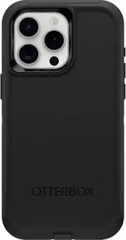 NEW Case For iPhone 15 Pro Max OtterBox Defender Series + Belt Clip - Black