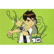 Ben 10 Green Rug 133x200cm