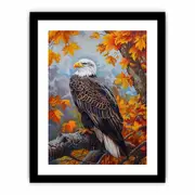 Eagle Wall Art Framed Art