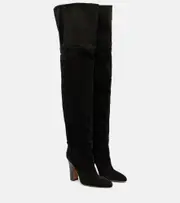 [Paris Texas] Paris Texas Lavinia suede over-the-knee boots AU 5 black