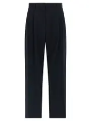 [S Max Mara] S Max Mara-Siri Pantaloni Blu-Donna 38IT