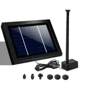 Solar Pond Pump Water Fountain Outdoor Powered Submersible Filter 4FT