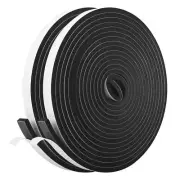 1/2"x1/4"x42' Self Adhesive Foam Tape Weatherstrip for Door Window Soundproofing
