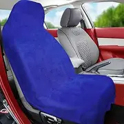 Ruikyhom Car Seat Towel Cover, (Pack of 1), Universal Seat Protector for Cars, SUVs, and Trucks, Car Seat Sweat Towel Cover for Gym, Beach, Swimming,and Daily Commute Travel,Dark Blue