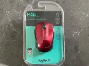Logitech M235 Wireless Mouse - Red