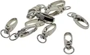 [Vaveren] Set of 60 Rotating Snap Hooks for Crafting And Key Organization