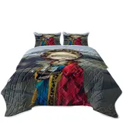 Gothic style Painting Angel a Safe Harbor Coverlet