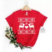 Christmas T-Shirt, Ugly Sweater Christmas T-Shirt, Christmas Shirts, Ugly