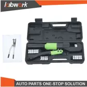 Labwork 6 Mt Hydraulic Wire Battery Cable Lug Terminal Crimper W /8 Dies