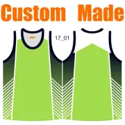 Custom Made Soft Comfortable Athletic Sport Undershirt Unisex Running Singlet 17
