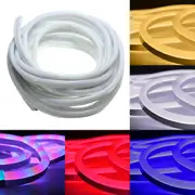 10M 2835 LED Flexible Neon Rope Strip Light Xmas Outdoor Waterproof 220V 6072 MULTICOLOR