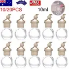 10/20x Car Hanging Ornament Diffuser Air Freshener Perfume Essential Oil Bottle