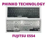 New keyboard for Fujitsu LifeBook E554 with Black frame