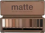 BYS Eyeshadow Palette (12x Eyeshadow, 2x Applicator) - Matte 12g/0.42oz