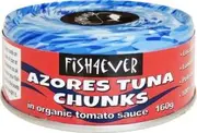 Fish 4 Ever Skipjack Tuna Chunks in Tomato Sauce 160g