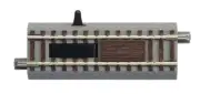 Roco Geoline (G100) Electric Uncoupler Straight 100mm HO Gauge RC61118