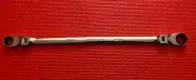 SNAP ON Tools 17mm-19mm 12pt Metric Double Flex Ratcheting Box Wrench XFRM1719A
