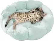 Warm Cat Beds,Soft Cat Cave Flower Warm Cat Beds | Plush Pet Beds Washable Calming Cat Nest for Indoor Dogs, Small Cats & Pets