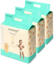 Eco Nappies for up to 13-18 Kg Walker, Size 5 (Pack of 3)