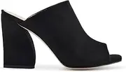 [TORI SOLEA] JIN JIN Luxury Designer Pumps with Insole Cushion Pad Massage Technology [New 2024], Comfortable Womens Court Shoes, Black Suede, 11 US